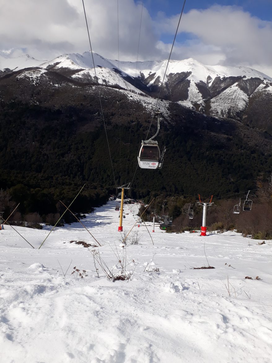 viagem para bariloche pista de neve cerro bayo