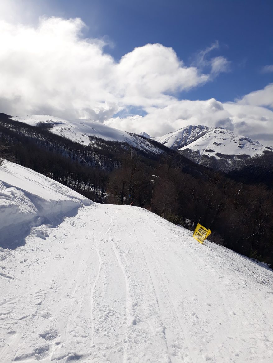 viagem para bariloche pista de neve cerro bayo