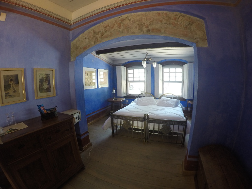 quarto pousada charqueada santa rita