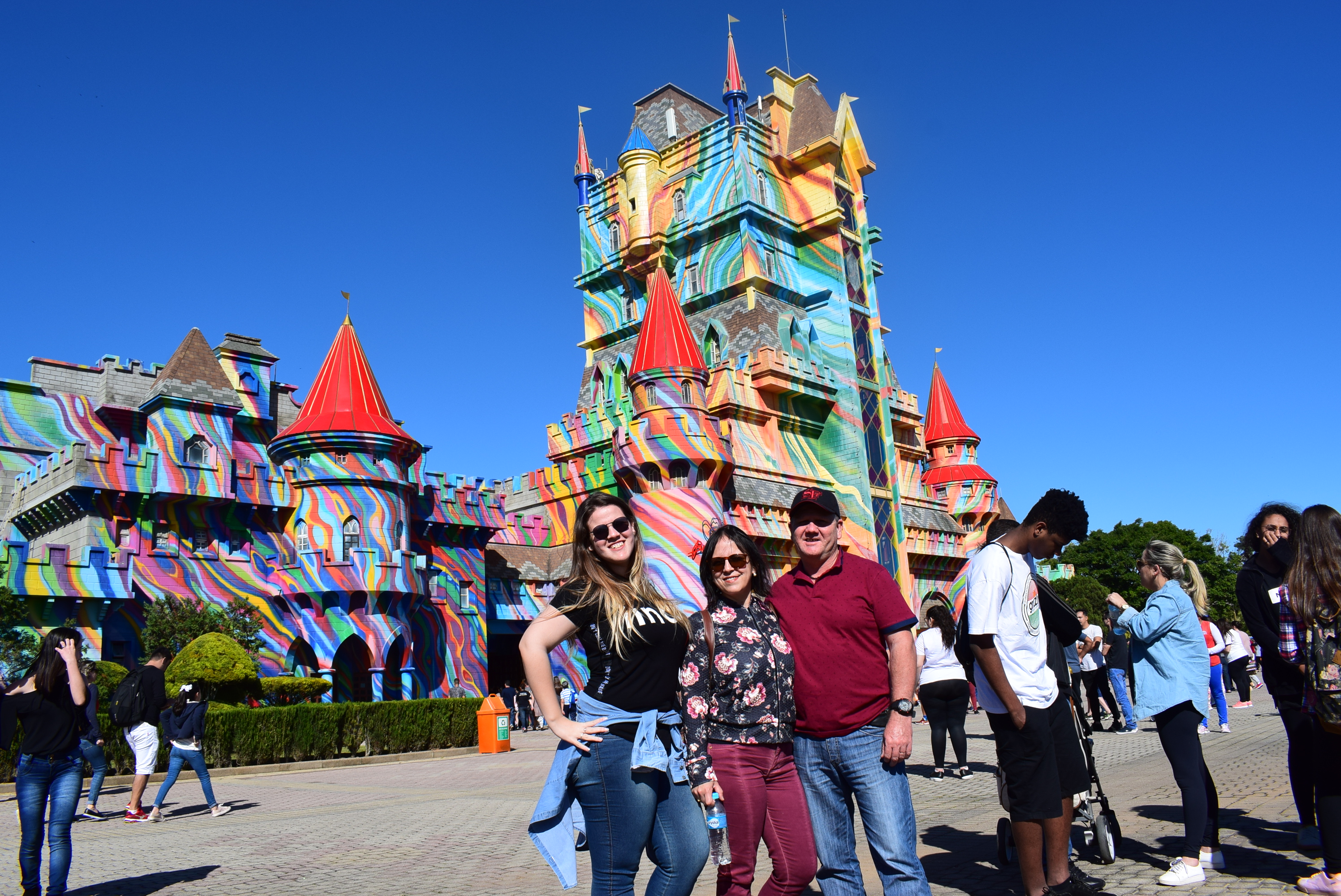 viagem para beto carrero world família no castelo