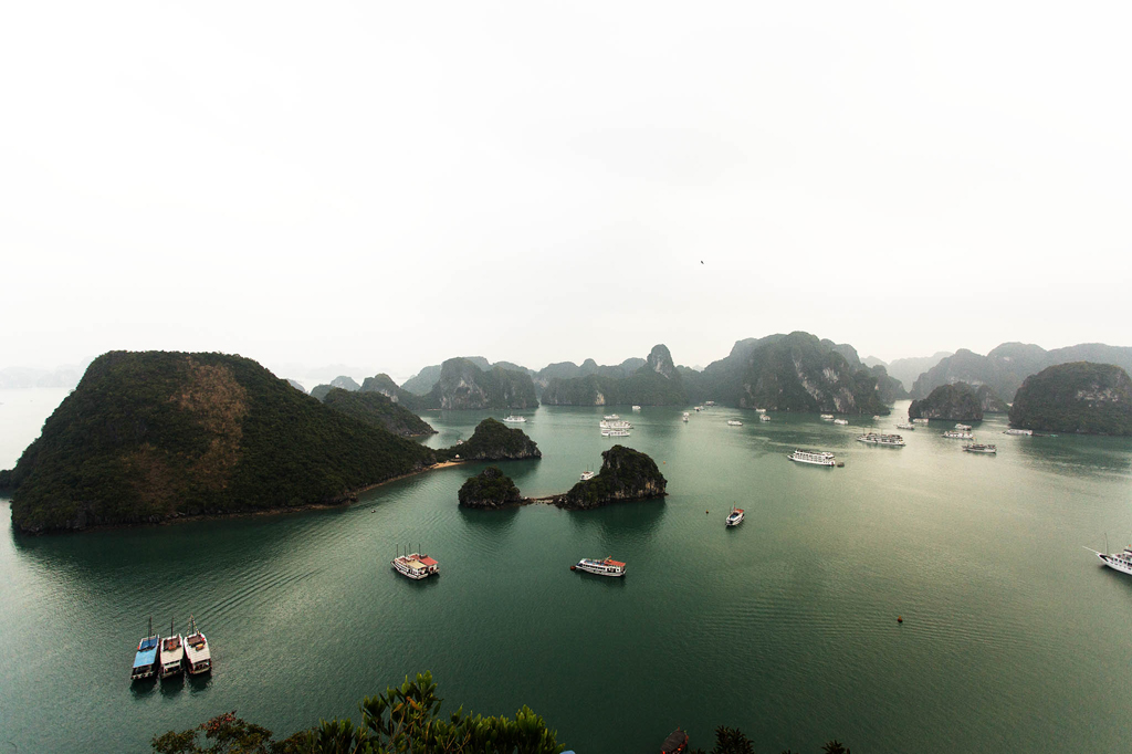 o que fotografar no vietnã halong bay