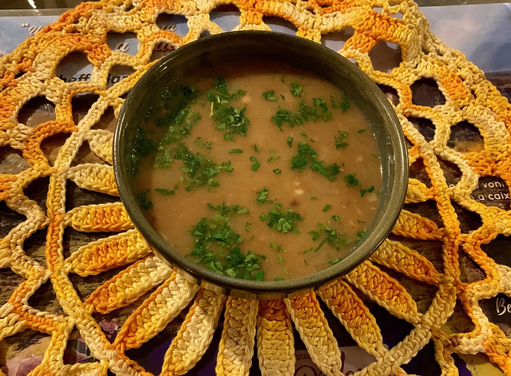 Sopa no Restaurante do Lago em Cambará do Sul