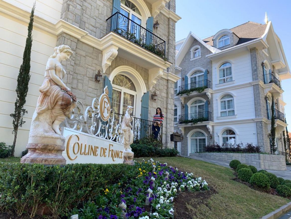 fachada do hotel Colline de France, em Gramado